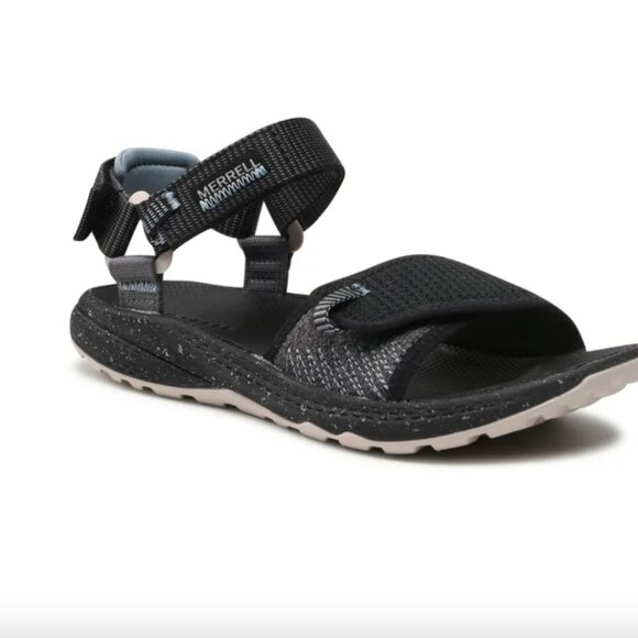 Merrell Bravada Backstrap Sandal Black Outdoor Adjustable - Picture 1 of 14